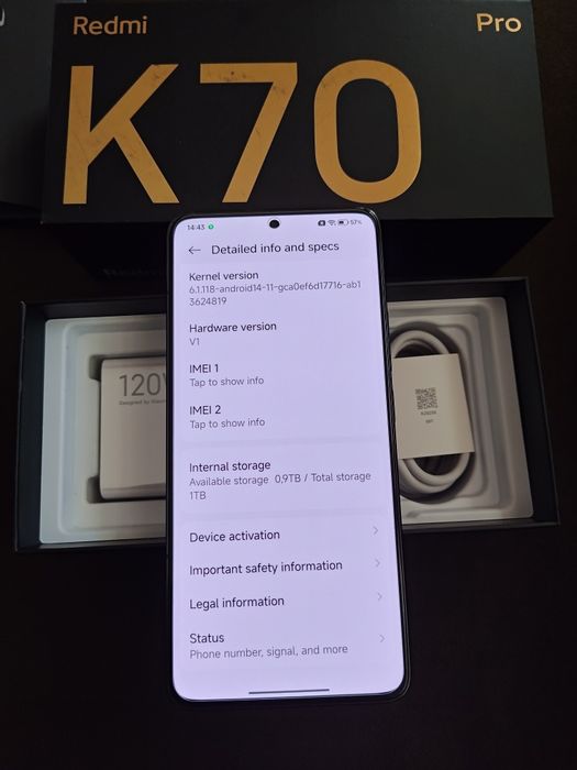 Redmi K70 Pro 24/1Tb