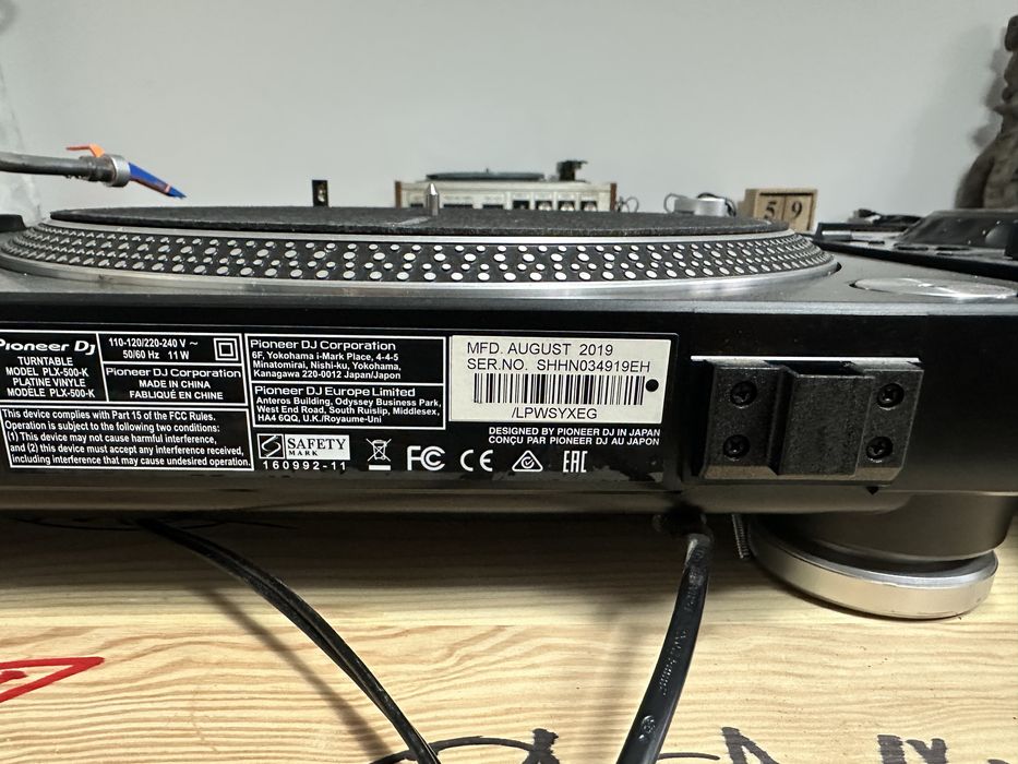 Pickup Pioneer DJ PLX-500 – Direct Drive