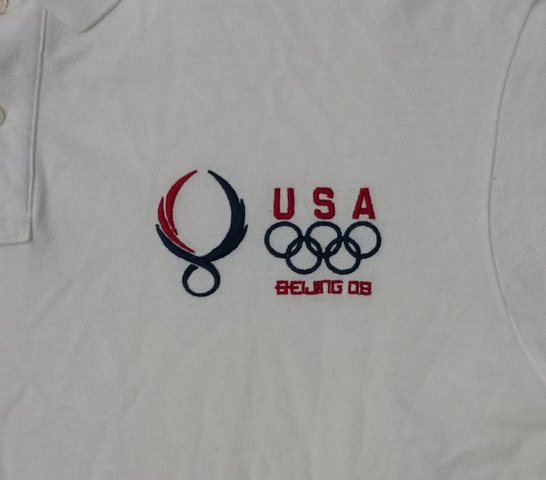 POLO Ralph Lauren USA Beijing 2008 Olympic Team Polo Shirt тениска 2XL