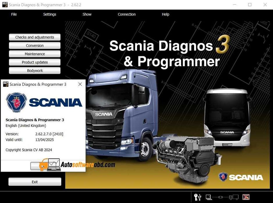 Scania SDP3 2.68 , Xcom 2.54 , Scania Multi 2025
