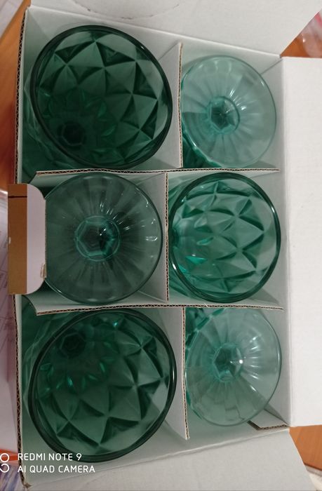 Фужеры новые в упаковке