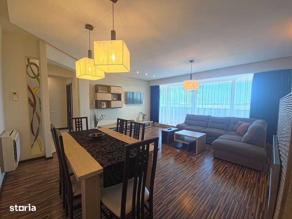 Apartament 3 camere 2 bai lux parcare subterana termen lung zona KM 5