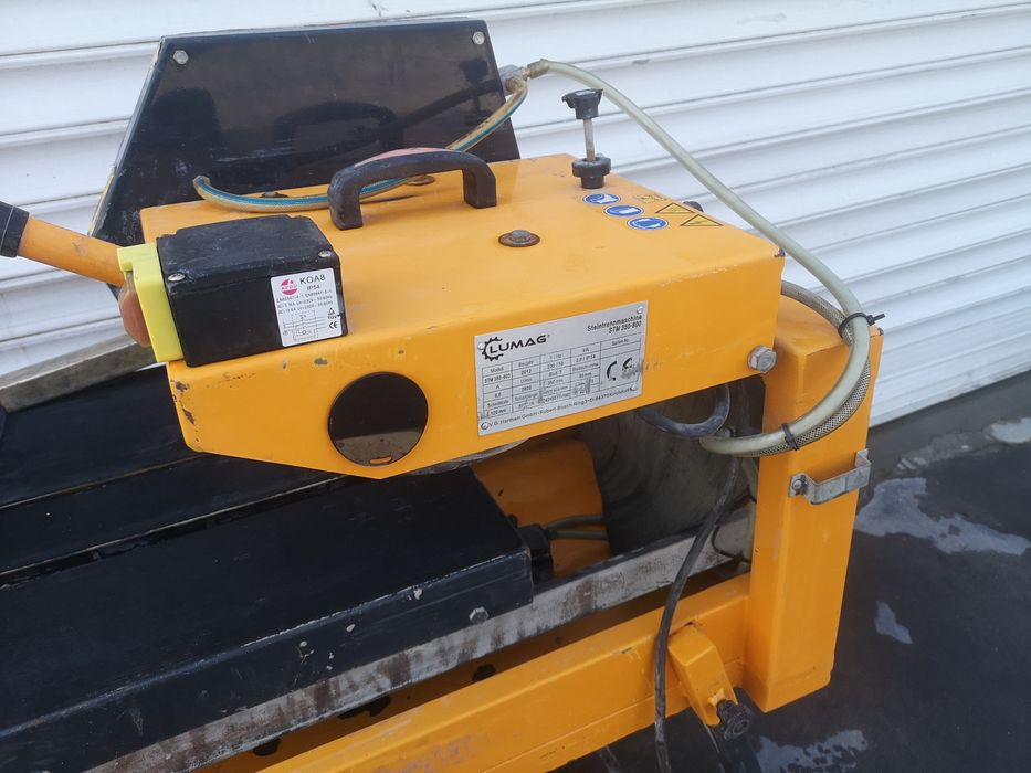 Lumag 350mm Машина за Рязане на Тухли Камък Чупещо Рамо