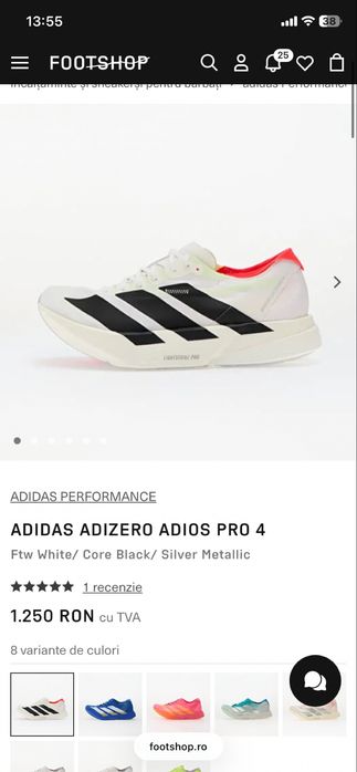 Adidas Adizero Adios Pro 4 marimile 39 1/3, 40, 44 2/3