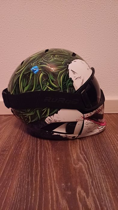 Cască de ski Ruroc RG1DX THE JOKER pentru copii