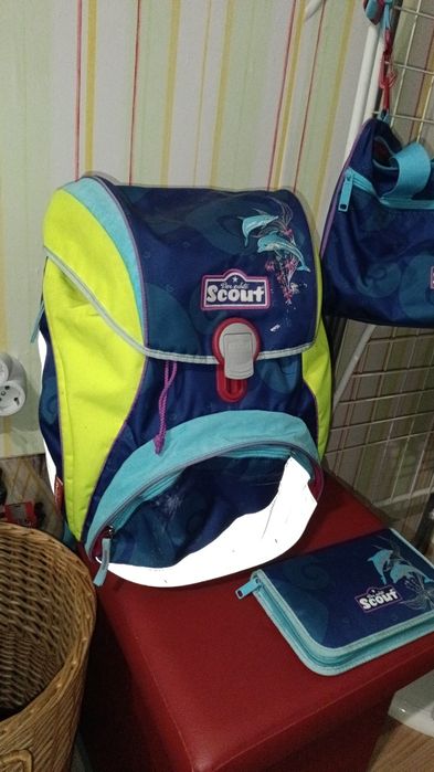 Scout ученически ергономична раница