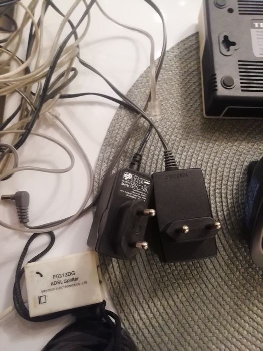 Модем проводной TP-link, телефон стационарный