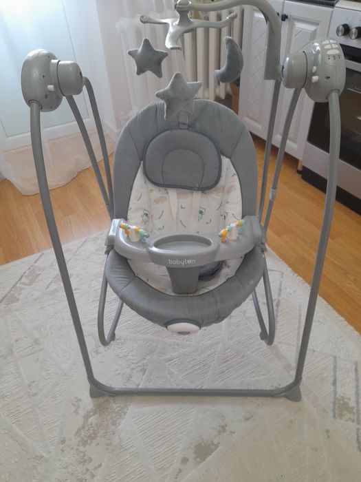 Качели шезлонг babyton