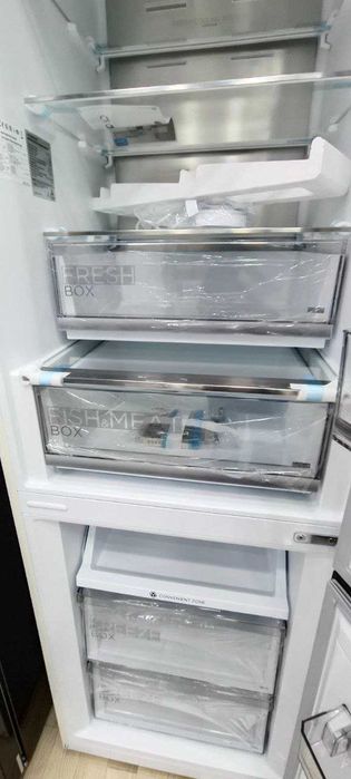 Холодильник Midea модель MDRB470MIE34T (бежевый) на 320 литров