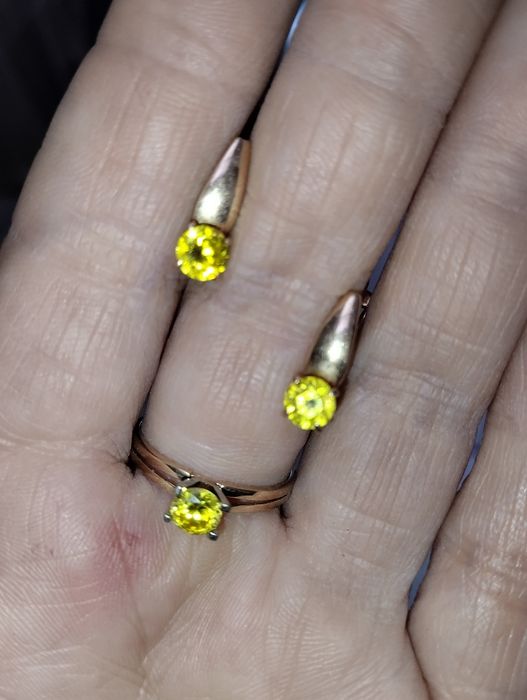 Комплект   золото