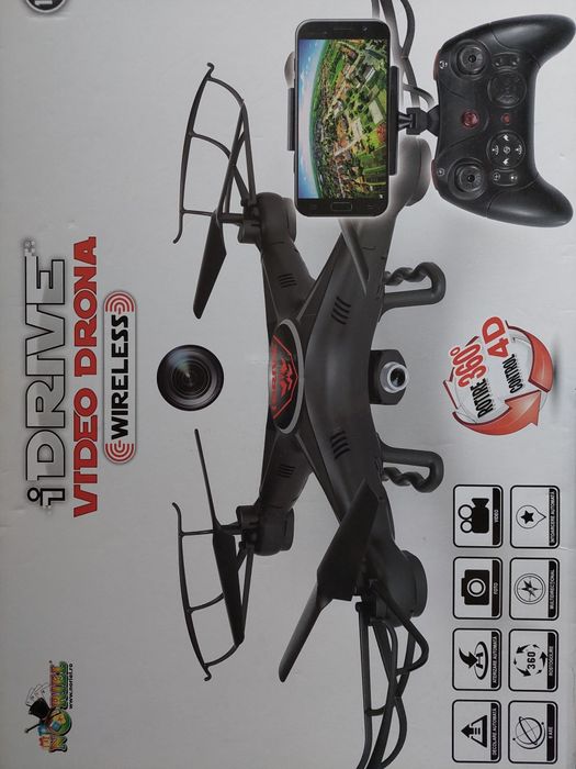 iDrive video Drona 14+ cu telecomanda