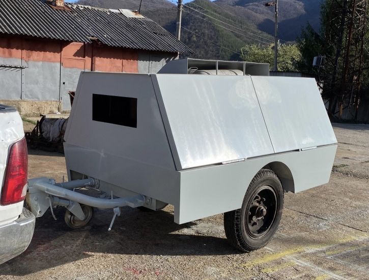 Дизелов мобилен Компресор Diko 4/8L Germany