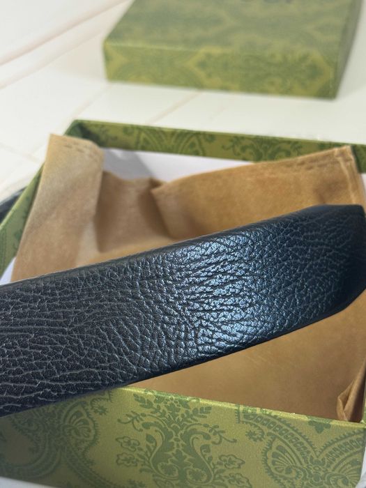 Curea GUCCI neagră pentru bărbați