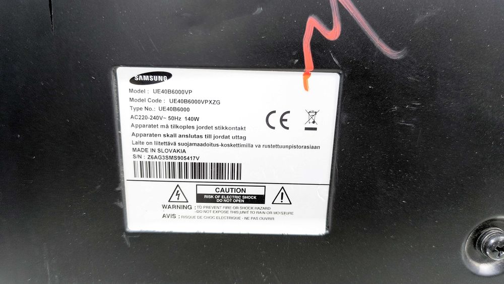 Televizor Slim LED Samsung UE40B6000 40 Inch  (102 cm) Full HD