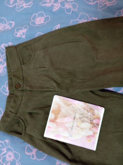 Повседневные брюки коричневые