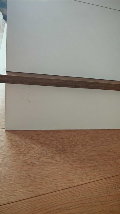 Холна маса - бяло с орех