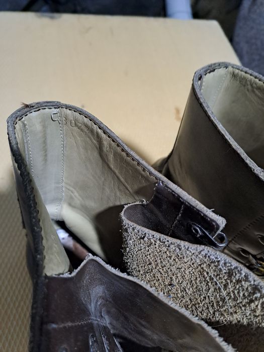 Bocanci armata piele maro