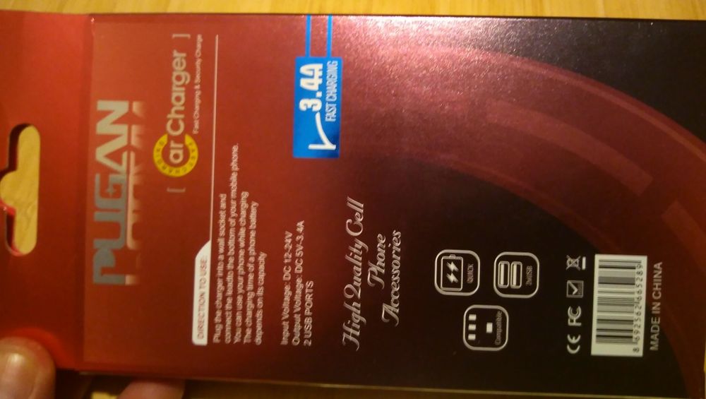 Încarcator 3,1A (iPhone, Samsung, android)