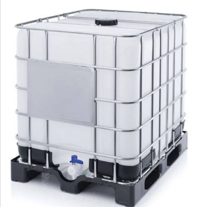 Бидони 1 тон цистерни 1000л контейнери бели