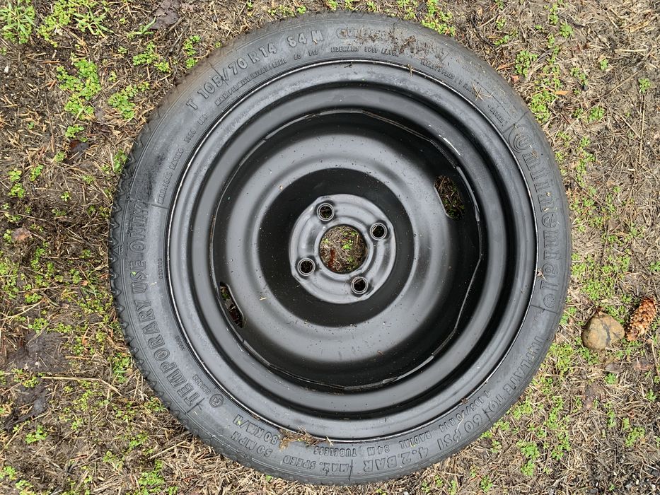 Резервна гума патерица фолксваген vw 4x100