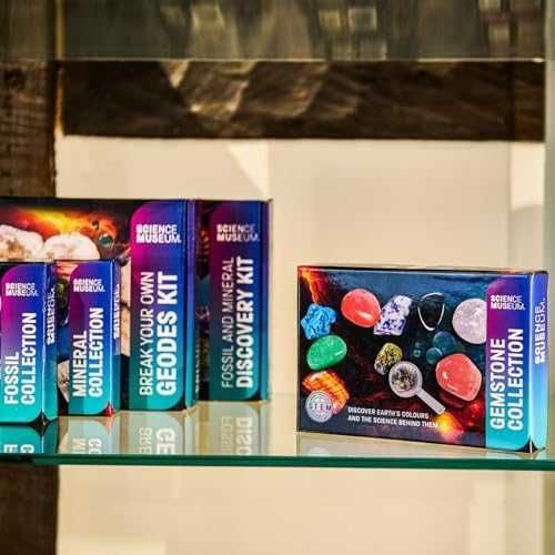 Нова Колекция от 15 истински скъпоценни камъка образователен комплект деца