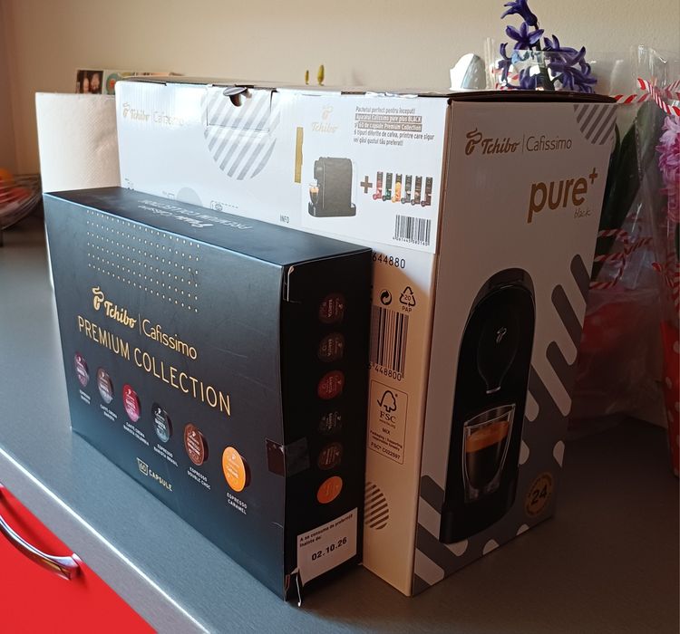 Tchibo Cafidsimo Pure + Nou ! SIGILAT!