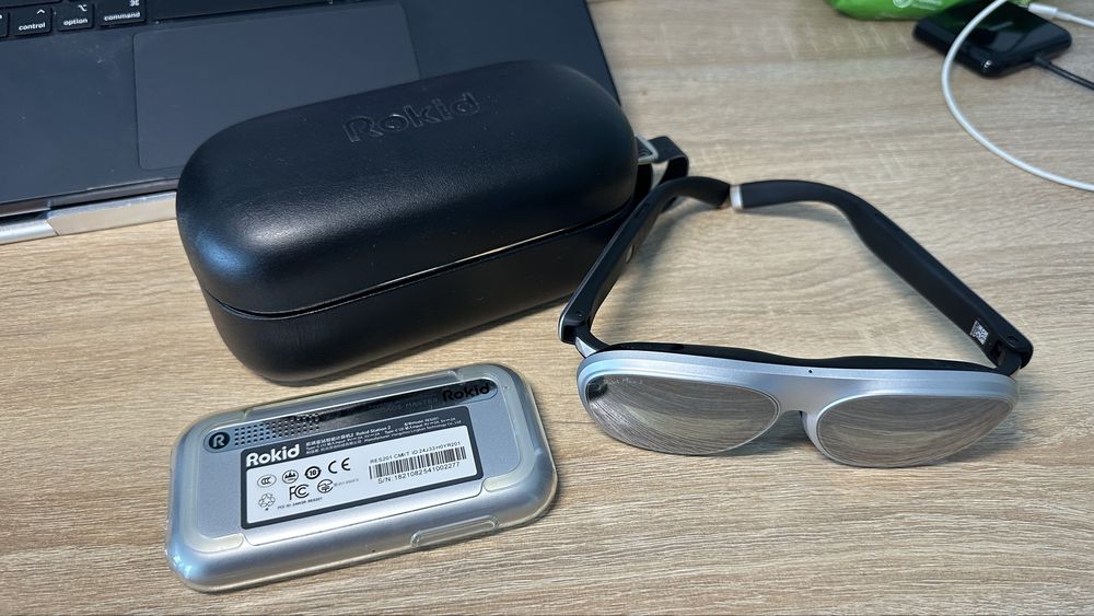 AR-очки Rokid Max 2 + Station 2 — экран до 300″