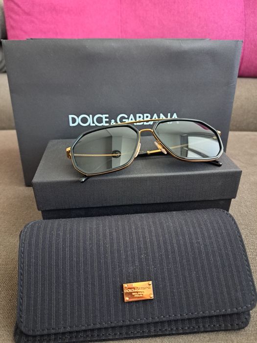 Слънчеви очила Dolce & Gabbana DG 2285 02/81 - GOLD/BLACK