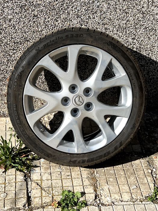 4 алуминиеви джанти с гуми 18” 5x114.3 – Mazda / Honda / Toyota