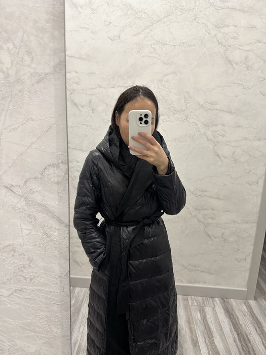 Зимний пуховик на запах