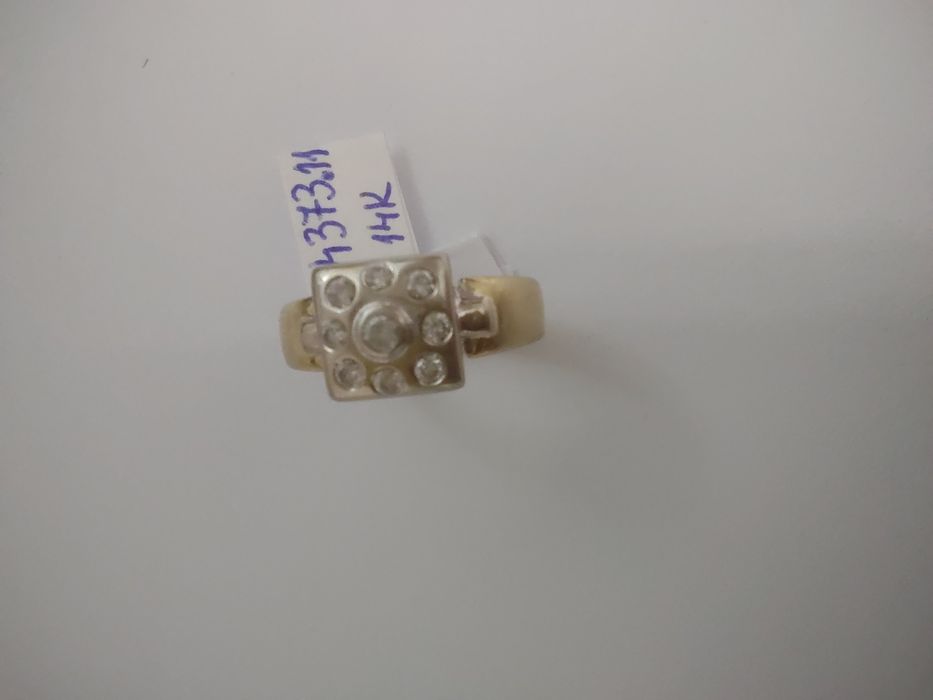 Inel pietre aur 14k(efn)