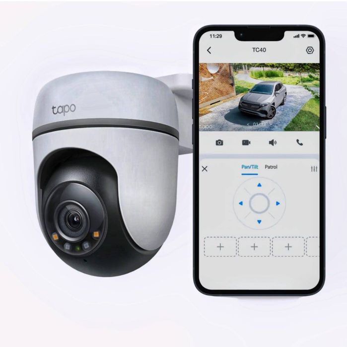 Kamera Wi/Fi  Tapo T40 2mp (1080P) Full HD . Для дома.