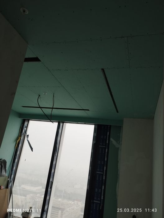 Gipsakarton patalok / pol laminan tarkek / Nalivnoy . Toshkent boylap