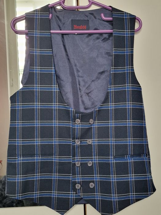 Vestă și pantaloni eleganți bărbat mărimea 42