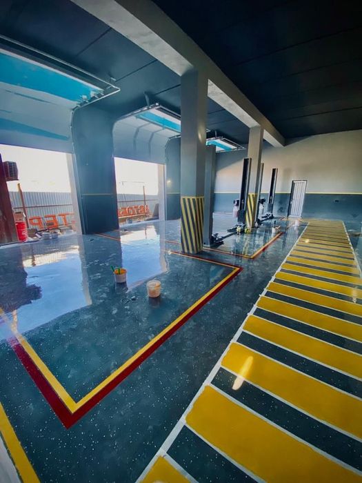 Полимерный эпоксидный пол