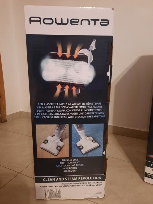 Парочистачка ROWENTA Clean & Steam Revolution RY7731WH, 1500W,