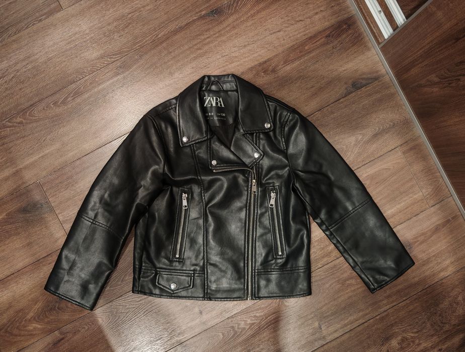 Детско кожено яке ZARA, р-р 130