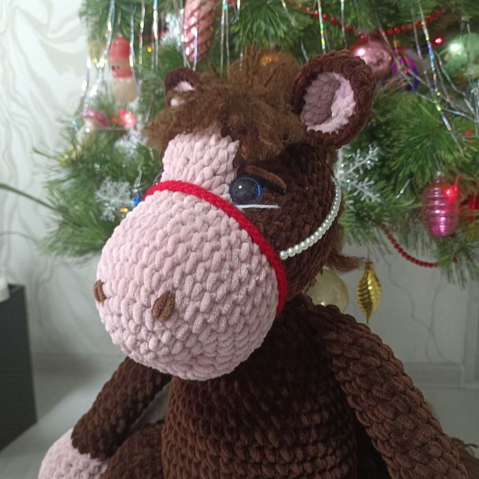 Новогодний Конь( ручная работа)