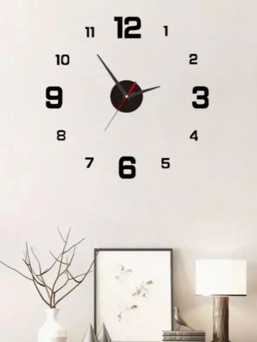 3D dekarativ devor soati sotuvda