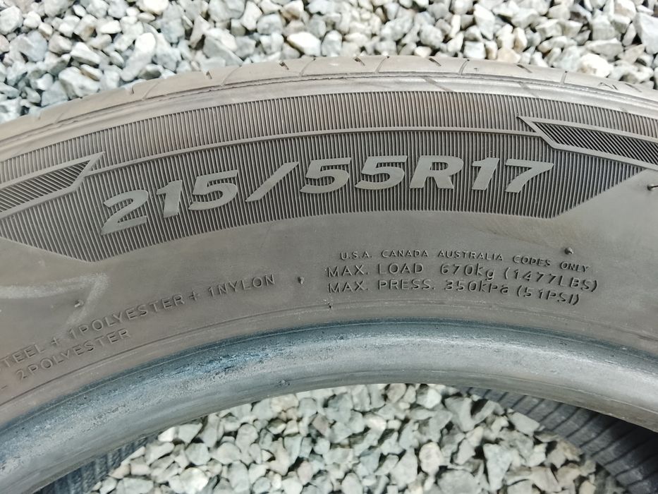 215 55 17. 2019. Hankook.