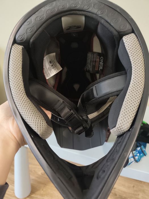 Вело каска O'NEAL backflip rancid  BLACK/WHITE V.25