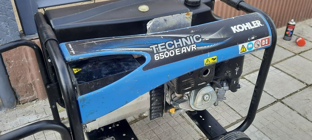 Бензинов Генератор KOHLER Technic 6500 eavr 6.5kw220VMod2024г НовМодел