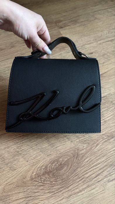 Geanta karl full black