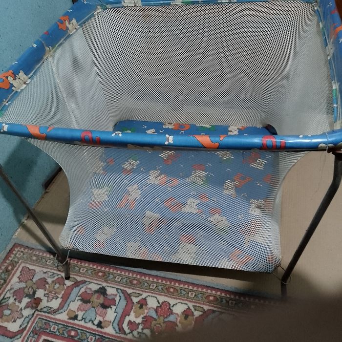 Манеж детский сины