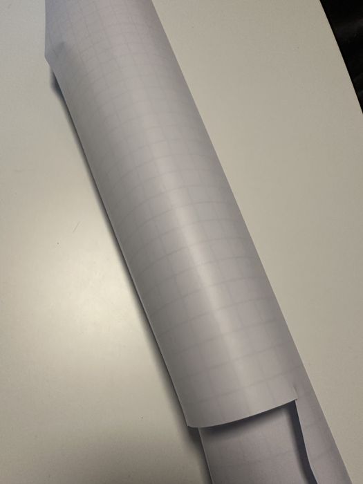 Autocolant mobila alb mat