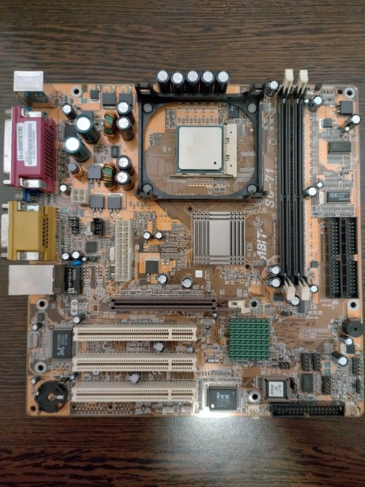 Placa de baza Abit, socket 478, pentium 4, DDR, testata