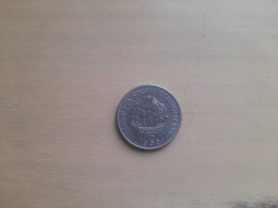 Moneda de 1 leu din anul 1966
