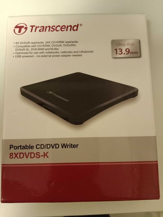 Пишущее устройство CD/DVD Transcend