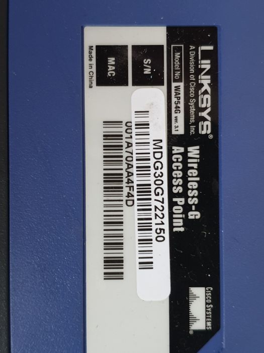 Роутер и точка доступа Linksys