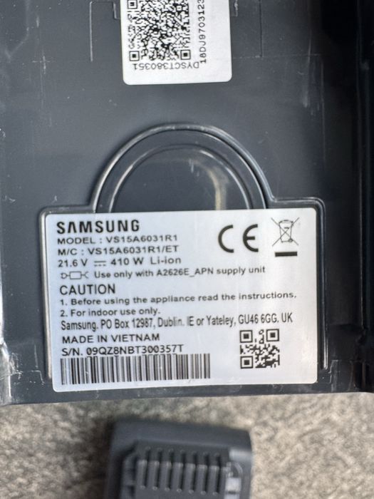Прахосмокачка Samsung Jet60 turbo за части